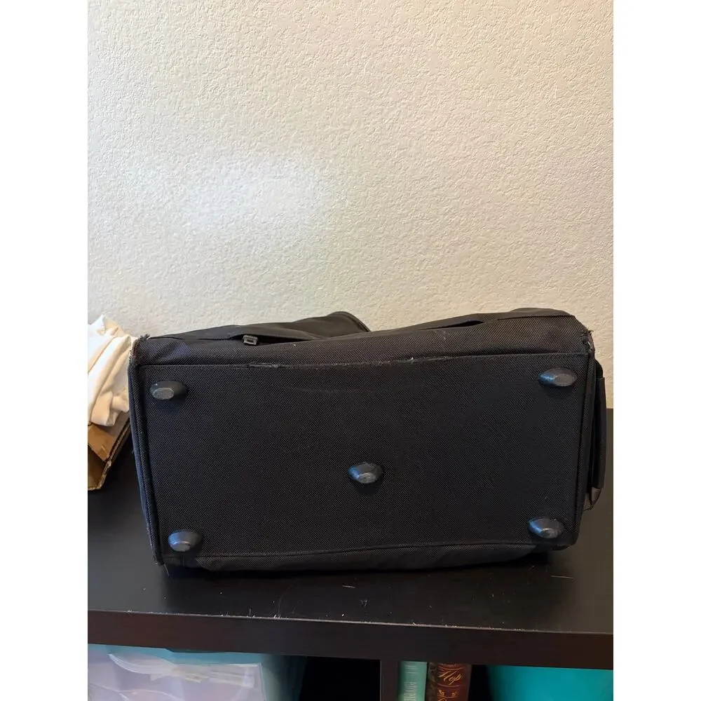 Tumi Alpha Framed Soft Duffel Bag Weekend Travel Commute (flawed- Missing Strap)